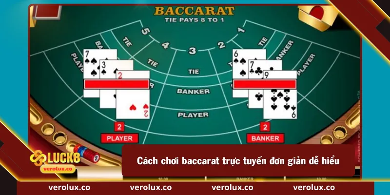 Cách chơi baccarat trực tuyến đơn giản dễ hiểu